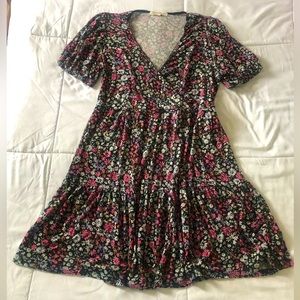 floral mini dress